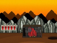 Escape Of The Caged Red Orangutan