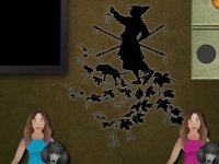 Find Playing Girl And Dog