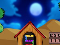 Retro Red Car Escape