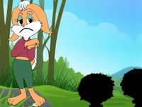 Squirrel Find Nuts Treasure