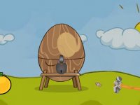 Cat Rescue From Egg Cage