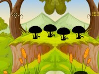 Little Crow Stuck In Pond