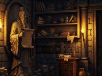 Statue Temple Sculptor Escape