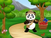 Scientist Panda Reach Cave House