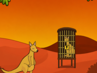 Help The Trapped Baby Kangaroo