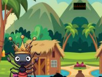 King Ant Frees Prison Queen