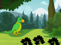 Parrot Found Its Lost Eggs