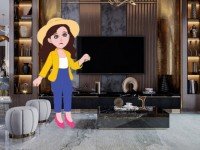 Shopping Girl Find Wallet