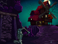 Halloween Transforming Human